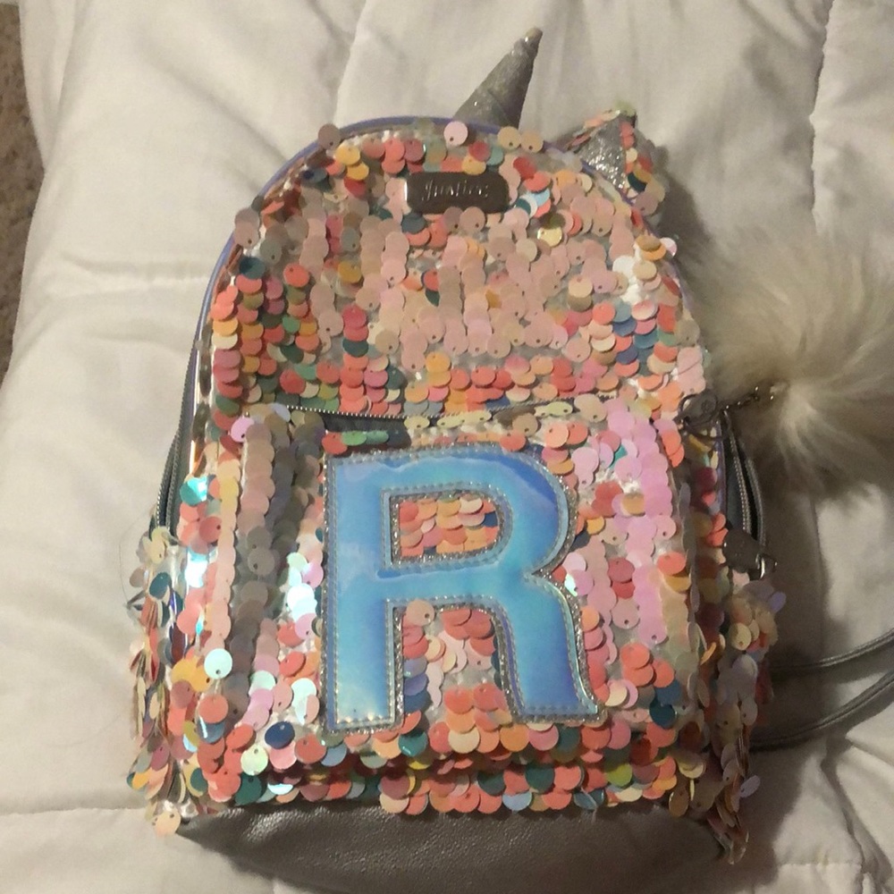 Mini unicorn R backpack from Justice